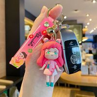 Cute Human Pvc Bag Pendant Keychain main image 2