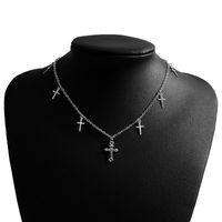 Mode Kreuzen Legierung Überzug Halskette Mit Anhänger main image 7