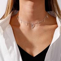 Mode Kreuzen Legierung Überzug Halskette Mit Anhänger main image 2
