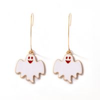 Halloween Retro Ghost Alloy Party Festival Ear Hook main image 3