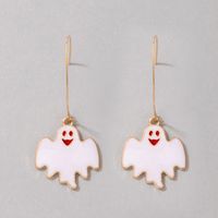 Halloween Retro Ghost Alloy Party Festival Ear Hook main image 2