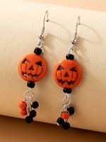 Halloween Retro Geometric Pumpkin Arylic Alloy Party Festival main image 5