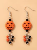 Halloween Retro Geometric Pumpkin Arylic Alloy Party Festival main image 3