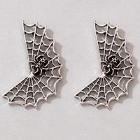 Funny Spider Web Alloy Ear Studs main image 6