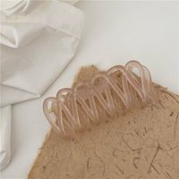 Simple Style Solid Color Plastic Hair Claws sku image 11