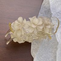 Sweet Flower Plastic Resin Hair Claws sku image 2