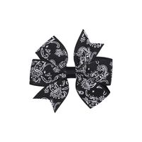 Fashion Plaid Bow Knot Leopard Cloth Hair Clip 1 Piece sku image 5