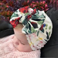 Children Unisex Fashion Geometric Bow Knot Baby Hat sku image 7