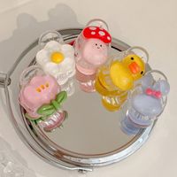 Cartoon Style Flower Duck Plastic Hair Claws main image 3