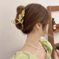 Fashion Grain Metal Stoving Varnish Hair Claws main image 6