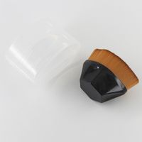 Moda Fibra Artificial Handgriff Aus Kunststoff Pinceles De Maquillaje sku image 1