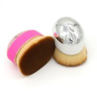 Fashion Artificial Fiber Plastic Handgrip Makeup Brushes main image 5