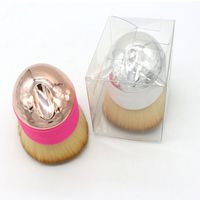 Fashion Artificial Fiber Plastic Handgrip Makeup Brushes main image 3
