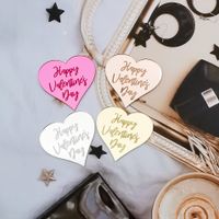 Valentinstag Einfacher Stil Klassischer Stil Herzform Kunststoff Ferien Täglich Zubehör Für Tortendekoration sku image 4