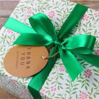 Christmas Fashion Solid Color Cloth Party Colored Ribbons sku image 1