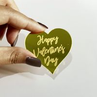 Valentinstag Einfacher Stil Klassischer Stil Herzform Kunststoff Ferien Täglich Zubehör Für Tortendekoration sku image 1