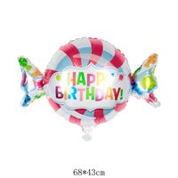 Children's Day Birthday Donuts Candy Aluminum Film Party Balloon main image 4