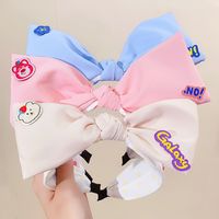 Sweet Polka Dots Bow Knot Cloth Hair Band main image 4