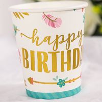 Cute Letter Star Paper Tableware main image 10