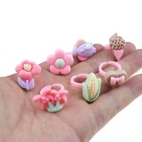 Plastic Children's Pink Finger Ring Girls' Accessories main image 5