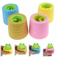 Creative Novelty Spoof Frog Cup Trick Squeezing Toy Pressure Reduction Toy main image 1
