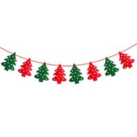 Weihnachten Weihnachtsbaum Reh Nicht Gewebt Gruppe Flagge sku image 4