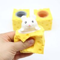 Käse Maus Quetschen Spielzeug Entlüftungs Parodie Nette Dekompression sku image 15