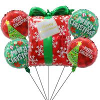 Christmas Christmas Tree Snowflake Aluminum Film Party Balloons main image 1