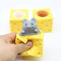 Cheese Mouse Squeezing Toy Vent Spoof Cute Decompression main image 4