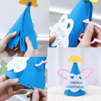 Birthday Clouds Letter Cloth Party Costume Props main image 2