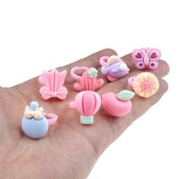 Plastic Children's Pink Finger Ring Girls' Accessories main image 2
