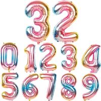 Birthday Number Aluminum Film Party Balloon sku image 4