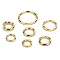 Stainless Steel Closed Diy Handmade Jewelry Accessories Connection Ring main image 4