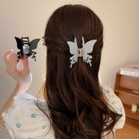 Simple Style Butterfly Arylic Hollow Out Hair Claws 1 Piece main image 4