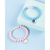 Fashion Heart Shape Alloy Resin Bracelets main image 5