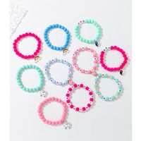 Fashion Heart Shape Alloy Resin Bracelets main image 3