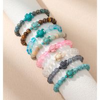 Simple Style Tortoise Glass Mesh Bracelets main image 6