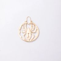 Exaggerated Spider Alloy Hollow Out Earrings main image 3