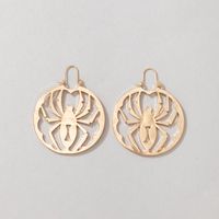 Exaggerated Spider Alloy Hollow Out Earrings main image 4