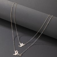 Funny Ghost Alloy Layered Necklaces main image 1