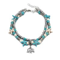 Fashion Geometric Alloy Plating No Inlaid Women's Anklet sku image 3
