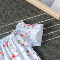Pastoral Ditsy Floral Cotton Printing Baby Clothes main image 4