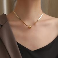 Fashion Argyle Stainless Steel Necklace Plating Stainless Steel Necklaces 1 Piece main image 1