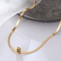 Fashion Argyle Stainless Steel Necklace Plating Stainless Steel Necklaces 1 Piece main image 3