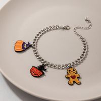 Funny Pumpkin Doll Alloy Bracelets main image 6
