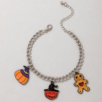 Funny Pumpkin Doll Alloy Bracelets main image 5