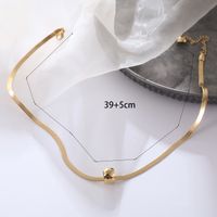 Fashion Argyle Stainless Steel Necklace Plating Stainless Steel Necklaces 1 Piece main image 2