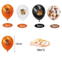 Halloween Halloween Pattern Emulsion Party Colored Ribbons Balloons Cake Decorating Supplies sku image 4