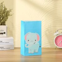 Children's Day Cute Animal Kraft Paper Party Gift Bags main image 5