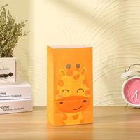 Children's Day Cute Animal Kraft Paper Party Gift Bags main image 3